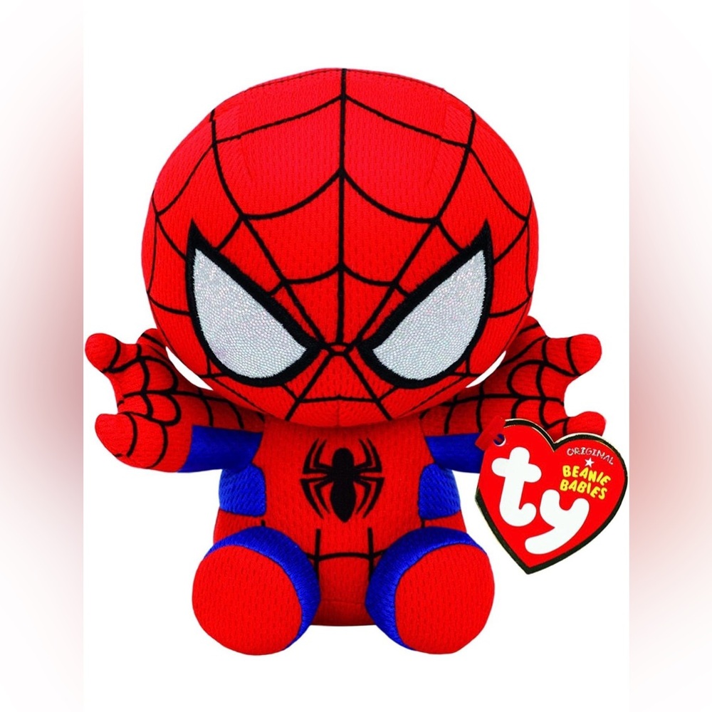 Ty Marvel Spider Man Beanie Boo BNWT
